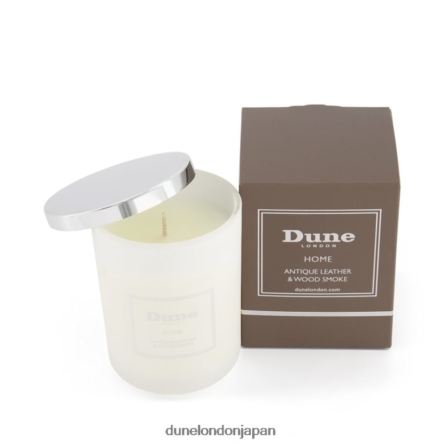 キャンドル3 木の煙の香りのキャンドル 銀 女性 Dune London 4JB82R359