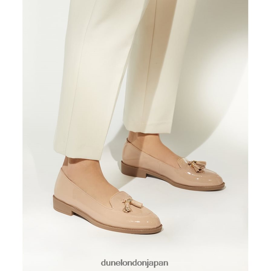 グローバル ワイドフィット タッセルトリム ローファー 赤面 女性 Dune London 4JB82R102