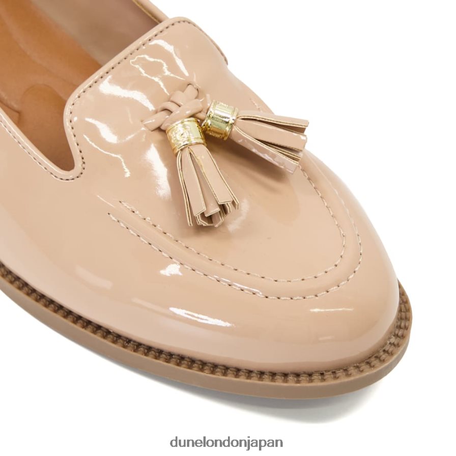 グローバル ワイドフィット タッセルトリム ローファー 赤面 女性 Dune London 4JB82R102