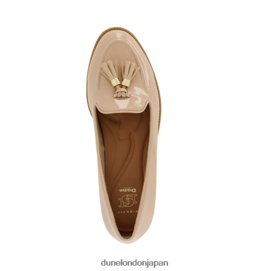 グローバル ワイドフィット タッセルトリム ローファー 赤面 女性 Dune London 4JB82R102