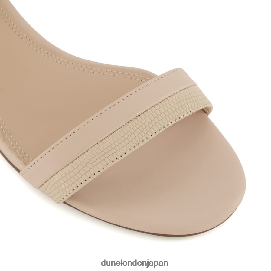 忠誠心 レザーサンダル 赤面 女性 Dune London 4JB82R129
