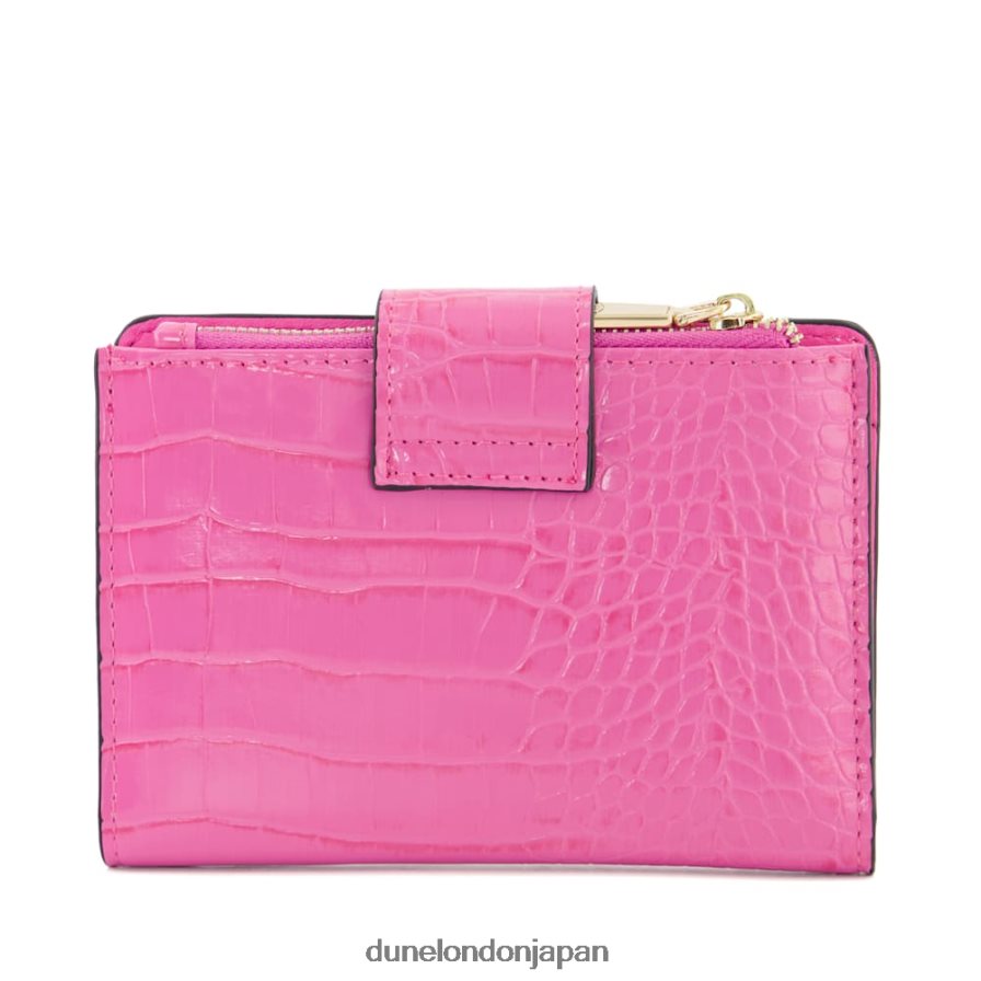ケナー クロコ柄 ハンドバッグ ピンク 女性 Dune London 4JB82R144