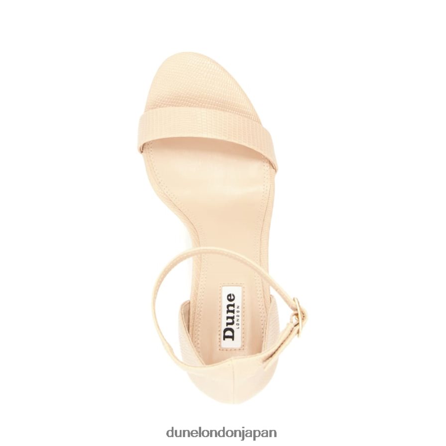モーラ ハードバックストラップヒールサンダル 赤面 女性 Dune London 4JB82R147