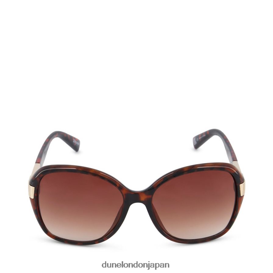 グレナダ 特大サングラス べっ甲 女性 Dune London 4JB82R154