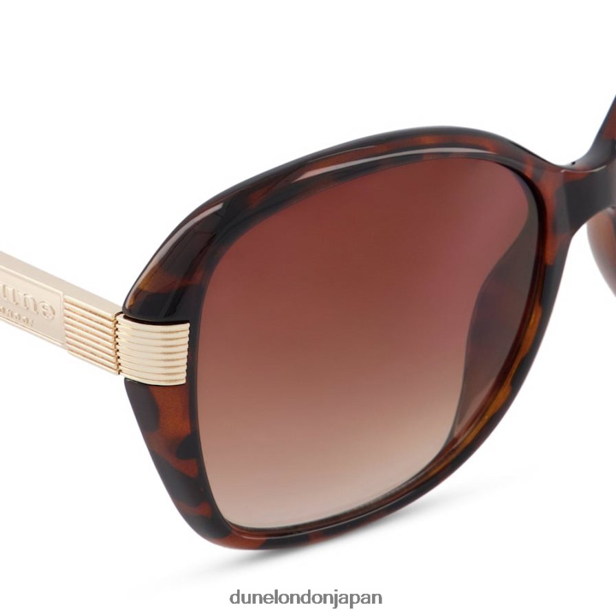 グレナダ 特大サングラス べっ甲 女性 Dune London 4JB82R154