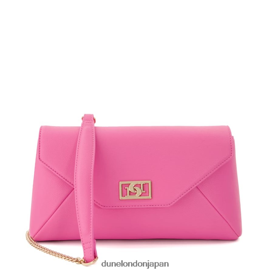 エリシア チェーンハンドルショルダーバッグ フクシア 女性 Dune London 4JB82R157