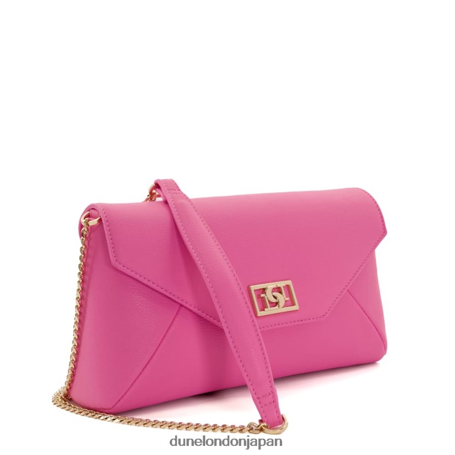 エリシア チェーンハンドルショルダーバッグ フクシア 女性 Dune London 4JB82R157