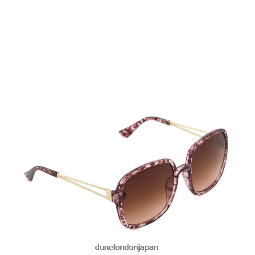 グラマー リサイクルされたオーバーサイズのサングラス 赤面 女性 Dune London 4JB82R159