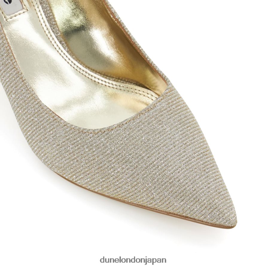 アナスタシアス かかと 金 女性 Dune London 4JB82R16