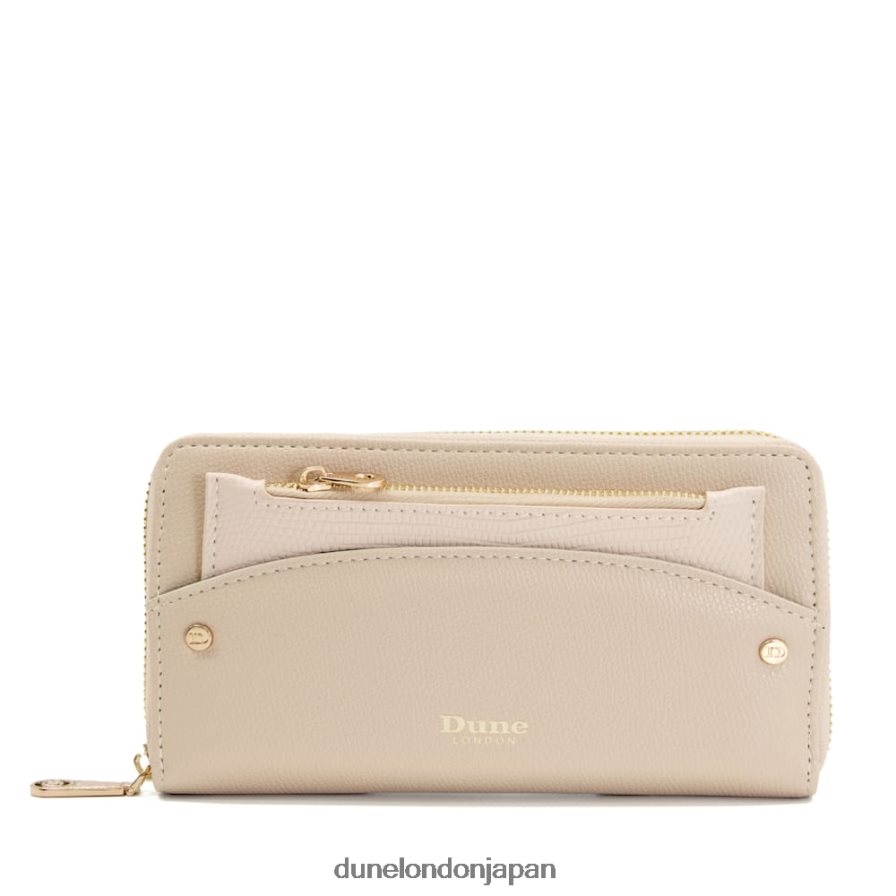 カレン 取り外し可能なポーチ付きブランド財布 ヌード 女性 Dune London 4JB82R187