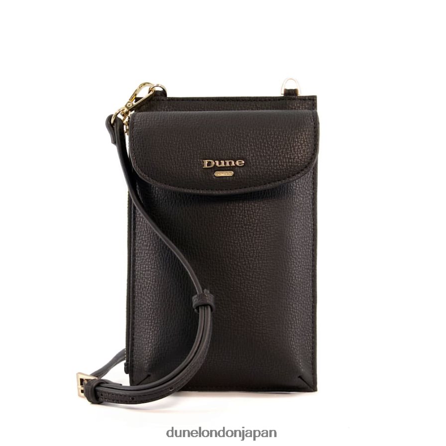 シェルビー ポーチバッグ 黒 女性 Dune London 4JB82R193