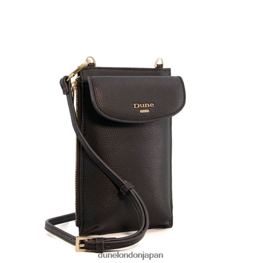 シェルビー ポーチバッグ 黒 女性 Dune London 4JB82R193