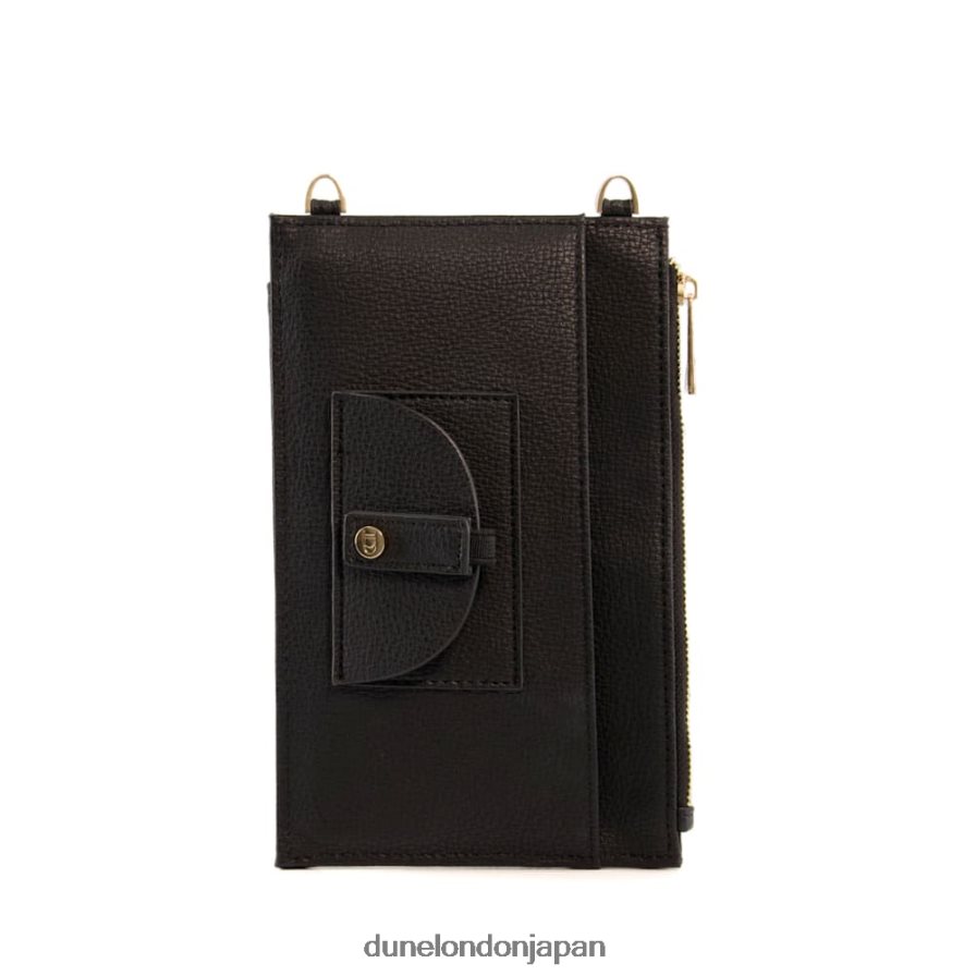 シェルビー ポーチバッグ 黒 女性 Dune London 4JB82R193