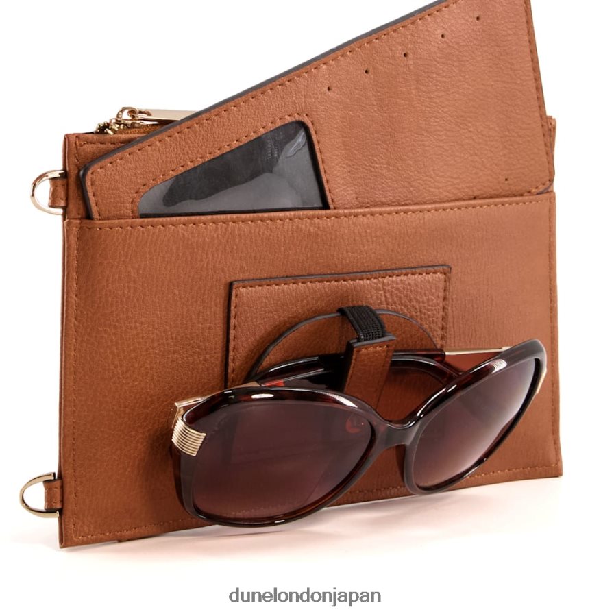 シェルビー ポーチバッグ 黄褐色 女性 Dune London 4JB82R194