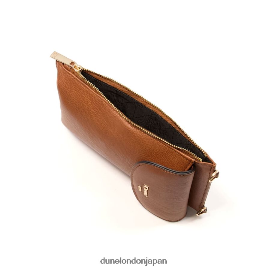 シェルビー ポーチバッグ 黄褐色 女性 Dune London 4JB82R194
