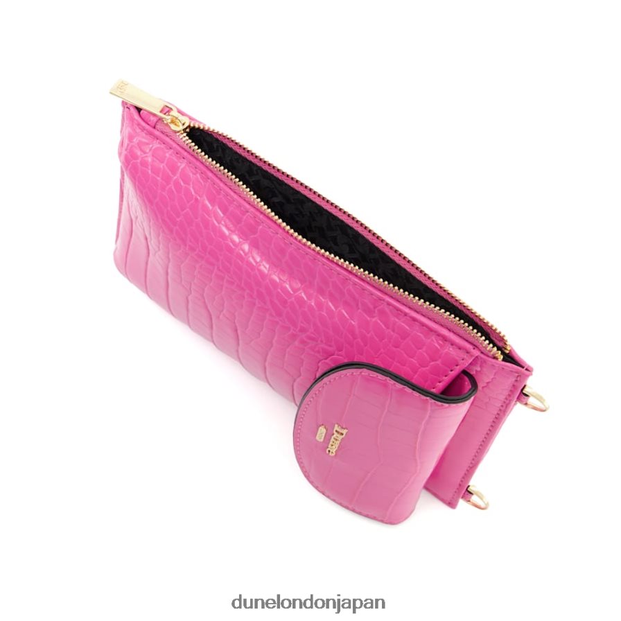 シェルビー ポーチバッグ ピンク 女性 Dune London 4JB82R200