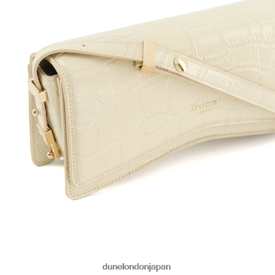 ドゥーリー カーブベース ショルダーバッグ 生成り 女性 Dune London 4JB82R207