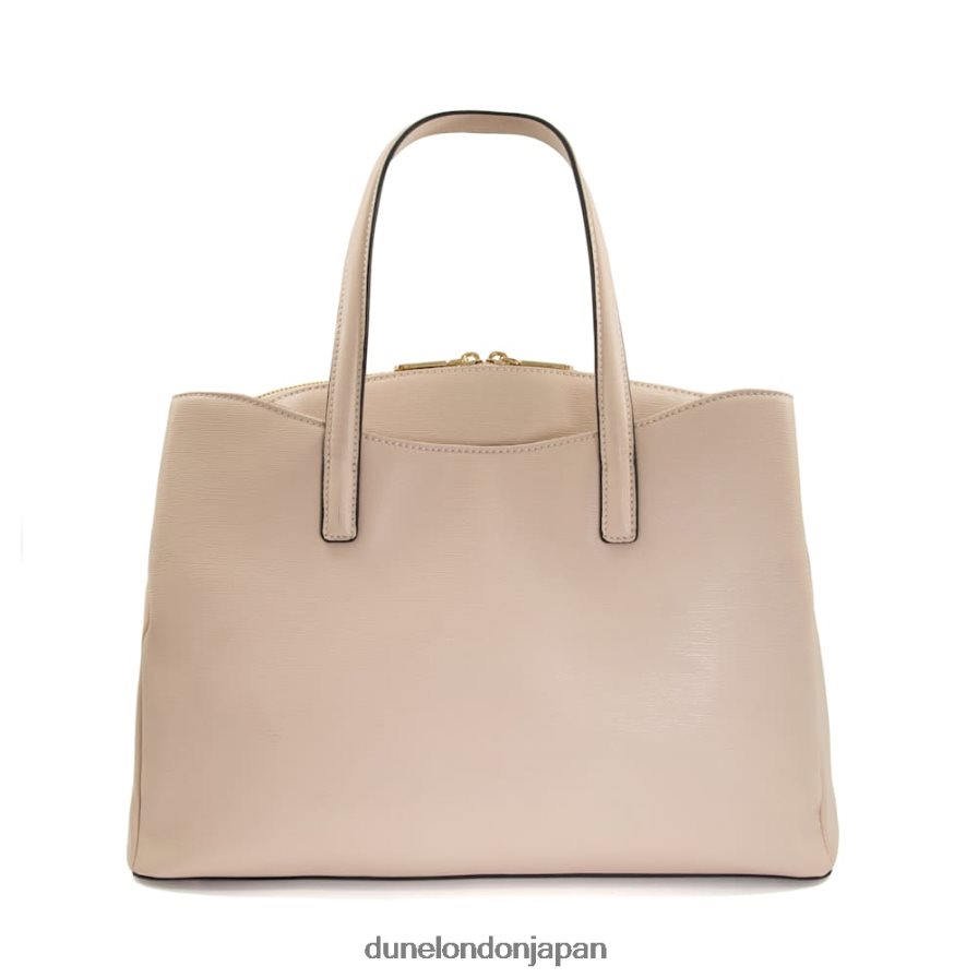 威厳のある ラージ ダイヤモンドキルティング トートバッグ ヌード 女性 Dune London 4JB82R208