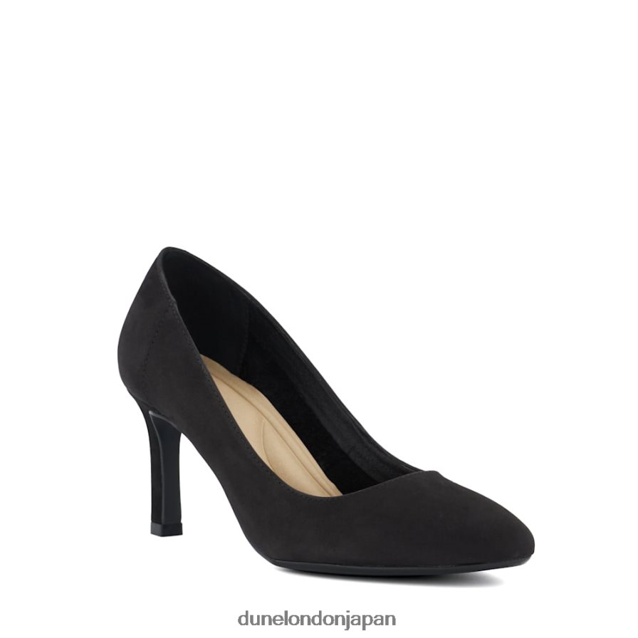 アデル ヒールのあるコートシューズ 黒 女性 Dune London 4JB82R216