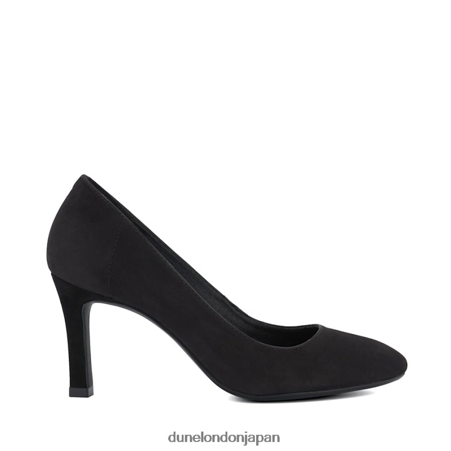 アデル ヒールのあるコートシューズ 黒 女性 Dune London 4JB82R216