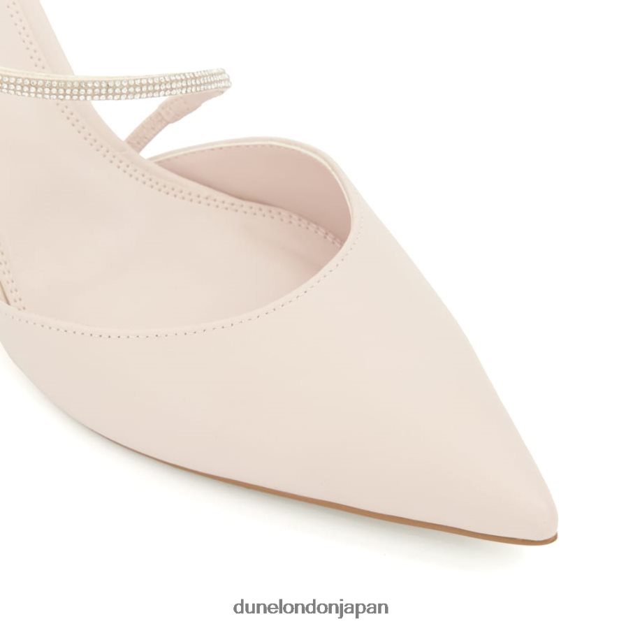 カルロタ ディアマンテストラップヒール コートシューズ 生成り 女性 Dune London 4JB82R238