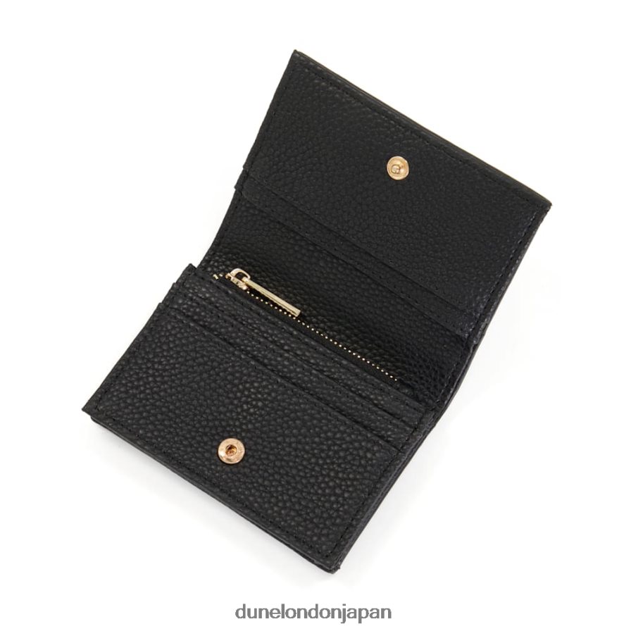 コルセット 小さなカットワークディテールのカードホルダー 黒 女性 Dune London 4JB82R242