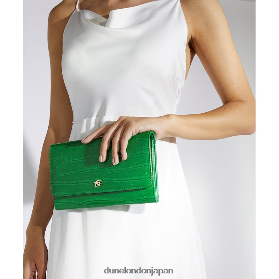 急上昇する トラベルウォレット 緑 女性 Dune London 4JB82R250