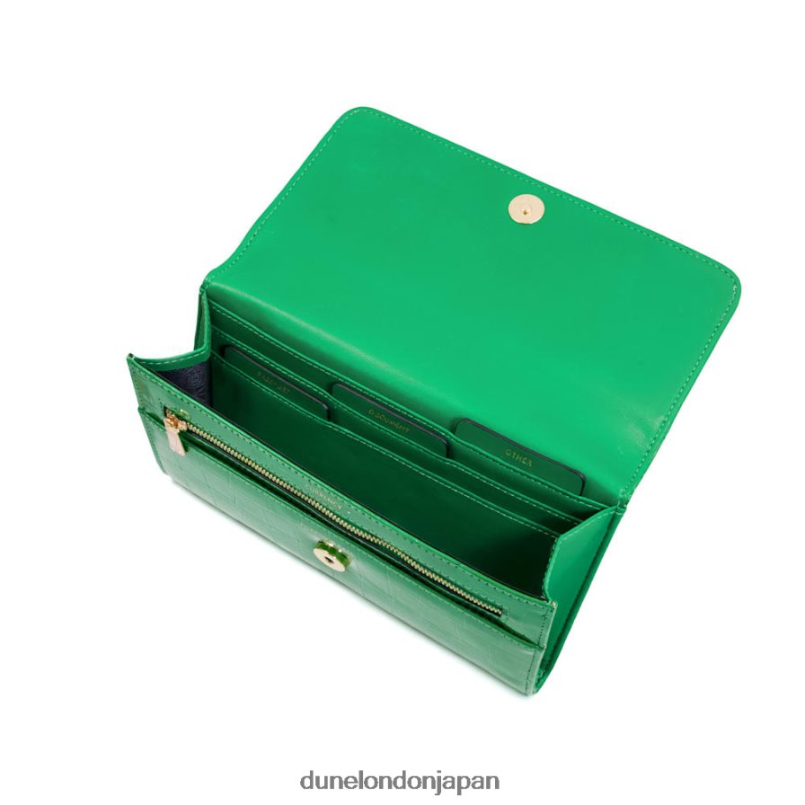 急上昇する トラベルウォレット 緑 女性 Dune London 4JB82R250