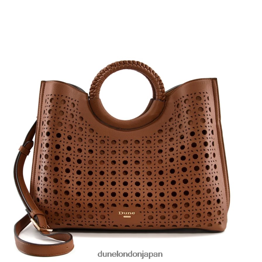 デリーラ レーザーカットトートバッグ 黄褐色 女性 Dune London 4JB82R252