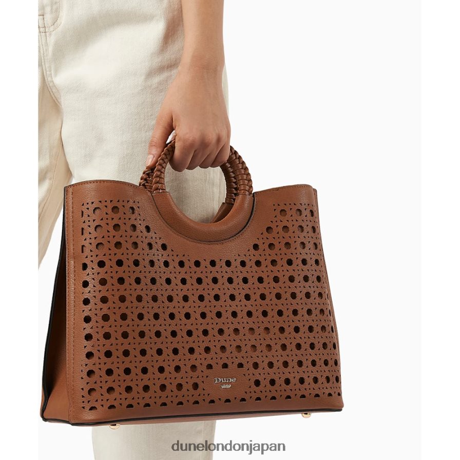 デリーラ レーザーカットトートバッグ 黄褐色 女性 Dune London 4JB82R252