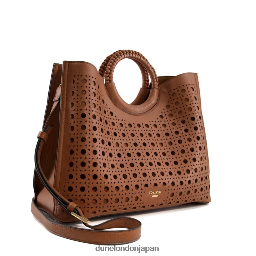 デリーラ レーザーカットトートバッグ 黄褐色 女性 Dune London 4JB82R252