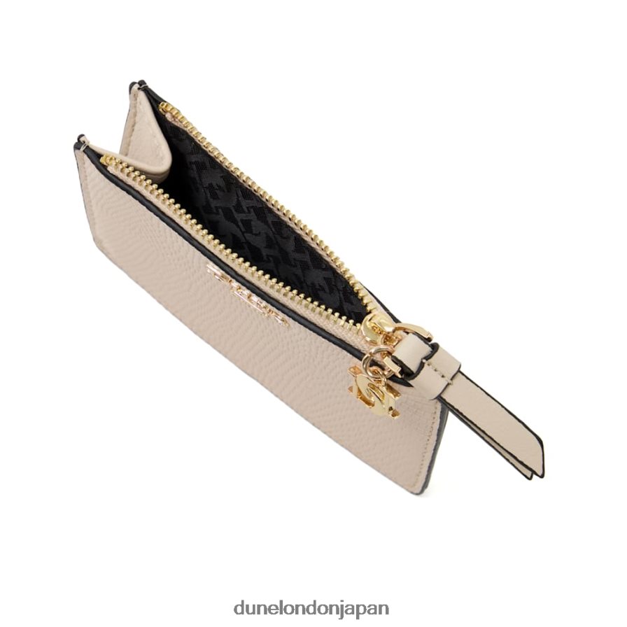 ノックスビル 構造化されたチャームディテールのカードホルダー ヌード 女性 Dune London 4JB82R258