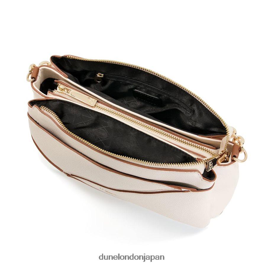 デイラナ カットワーク チェーントリム クロスボディバッグ ヌード 女性 Dune London 4JB82R275