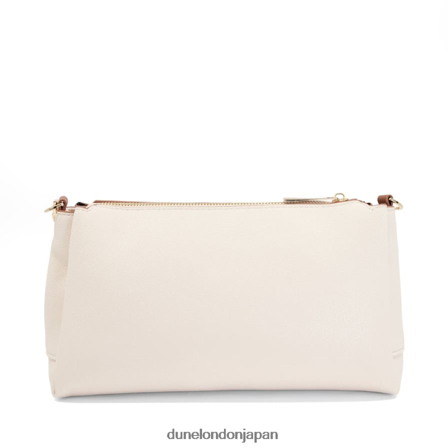 デイラナ カットワーク チェーントリム クロスボディバッグ ヌード 女性 Dune London 4JB82R275