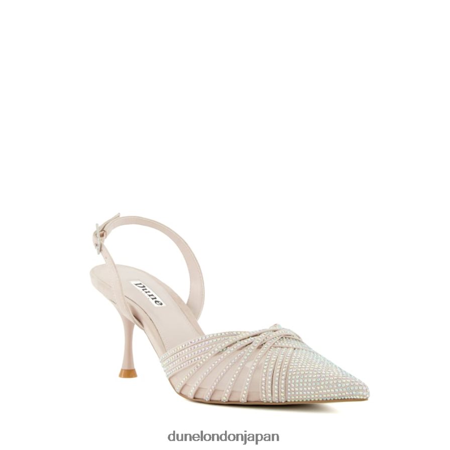 クラウディア ディアマンテメッシュ スリングバック コートシューズ ヌード 女性 Dune London 4JB82R29
