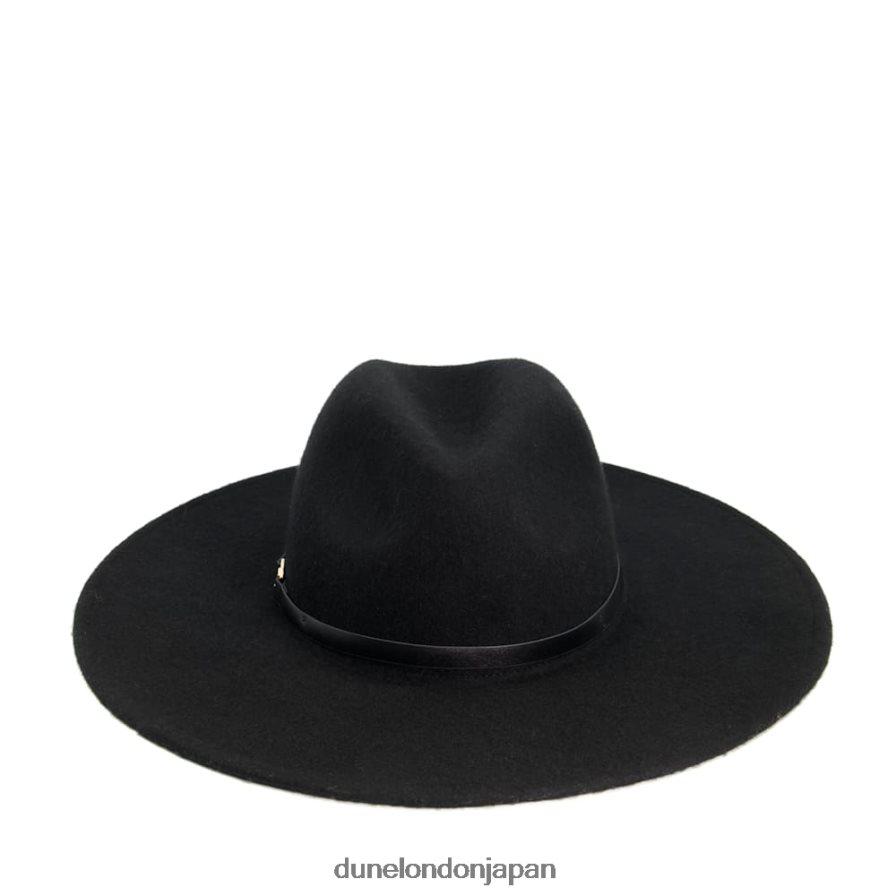 フランシス ブランドのウールフェドーラ帽 黒 女性 Dune London 4JB82R293