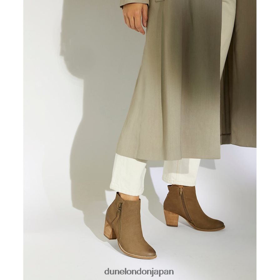 ペイス ウエスタンアンクルブーツ トープ 女性 Dune London 4JB82R319