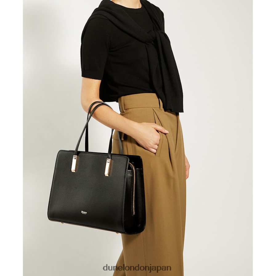 デンベイ ブランドのトートバッグ 黒 女性 Dune London 4JB82R32