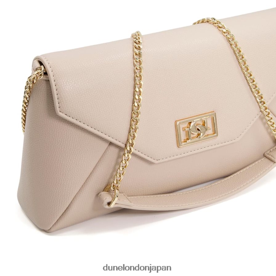 エリシア チェーンハンドルショルダーバッグ 生成り 女性 Dune London 4JB82R334