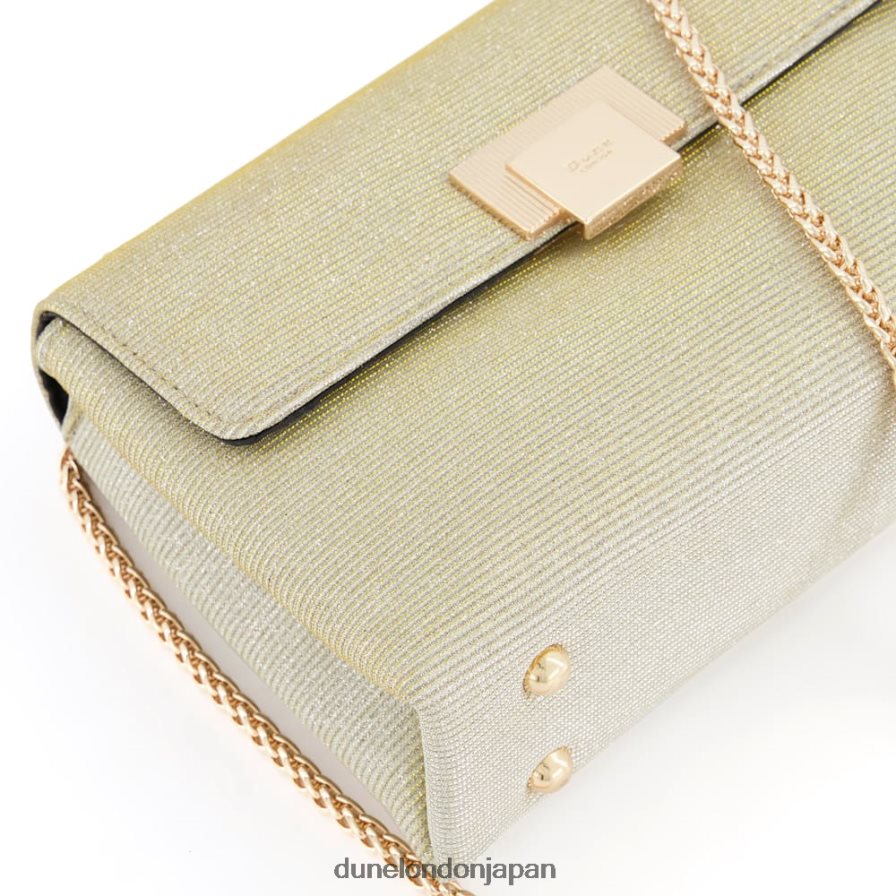 ボンディ チェーンハンドルバッグ 金 女性 Dune London 4JB82R369