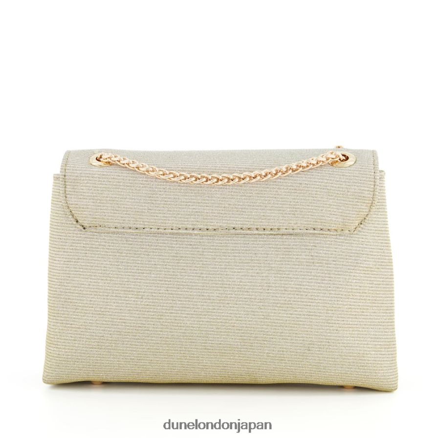 ボンディ チェーンハンドルバッグ 金 女性 Dune London 4JB82R369