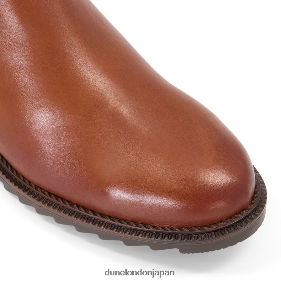 ペダル 暖かい裏地付きチェルシーブーツ 黄褐色 女性 Dune London 4JB82R386