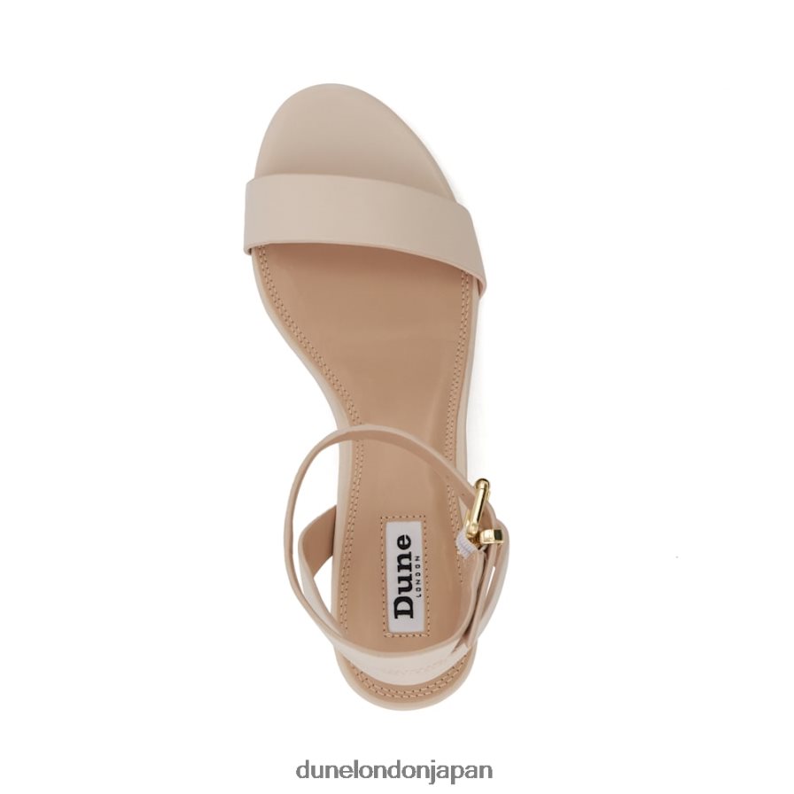 ミーミー ミッドブロックヒールサンダル 生成り 女性 Dune London 4JB82R413