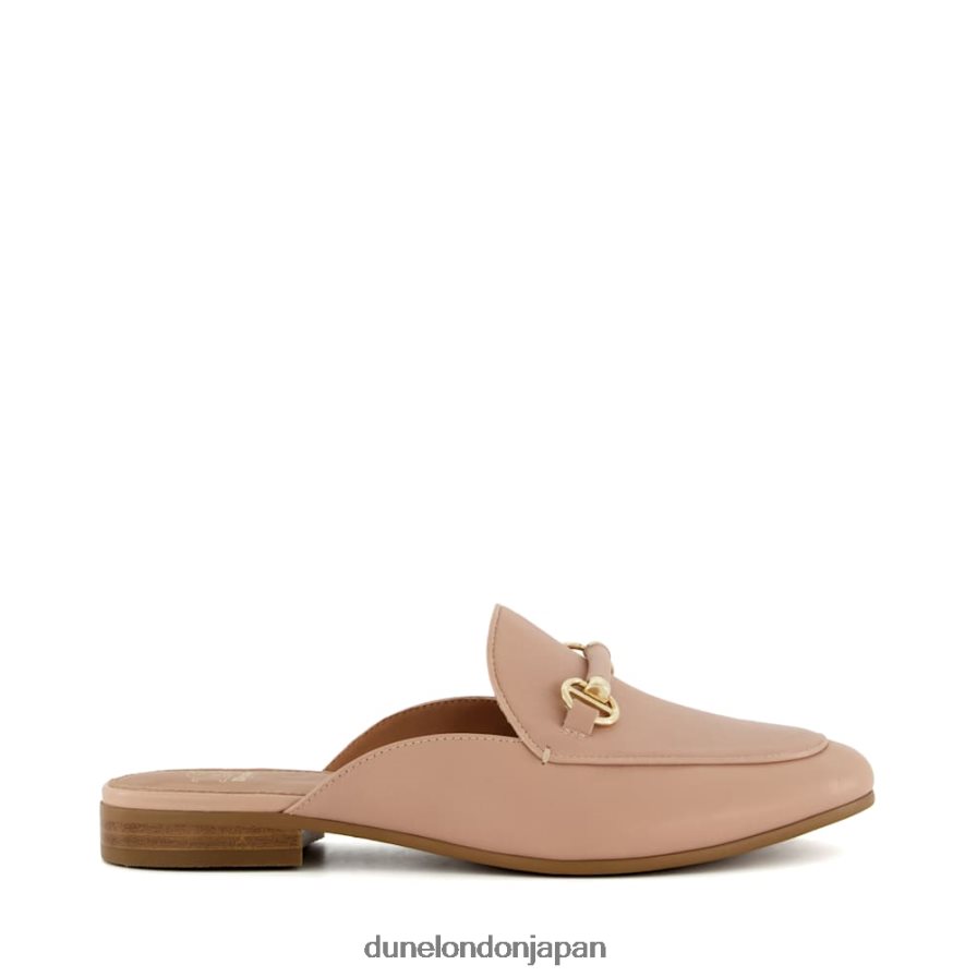 光った スナッフルトリム バックレスローファー 赤面 女性 Dune London 4JB82R432
