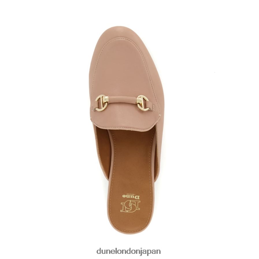 光った スナッフルトリム バックレスローファー 赤面 女性 Dune London 4JB82R432