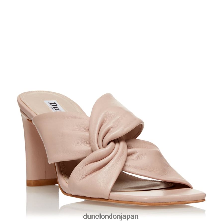 磁石 ツイストノットミュール 生成り 女性 Dune London 4JB82R439