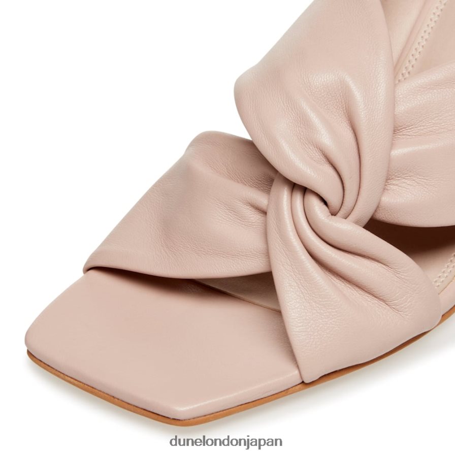 磁石 ツイストノットミュール 生成り 女性 Dune London 4JB82R439