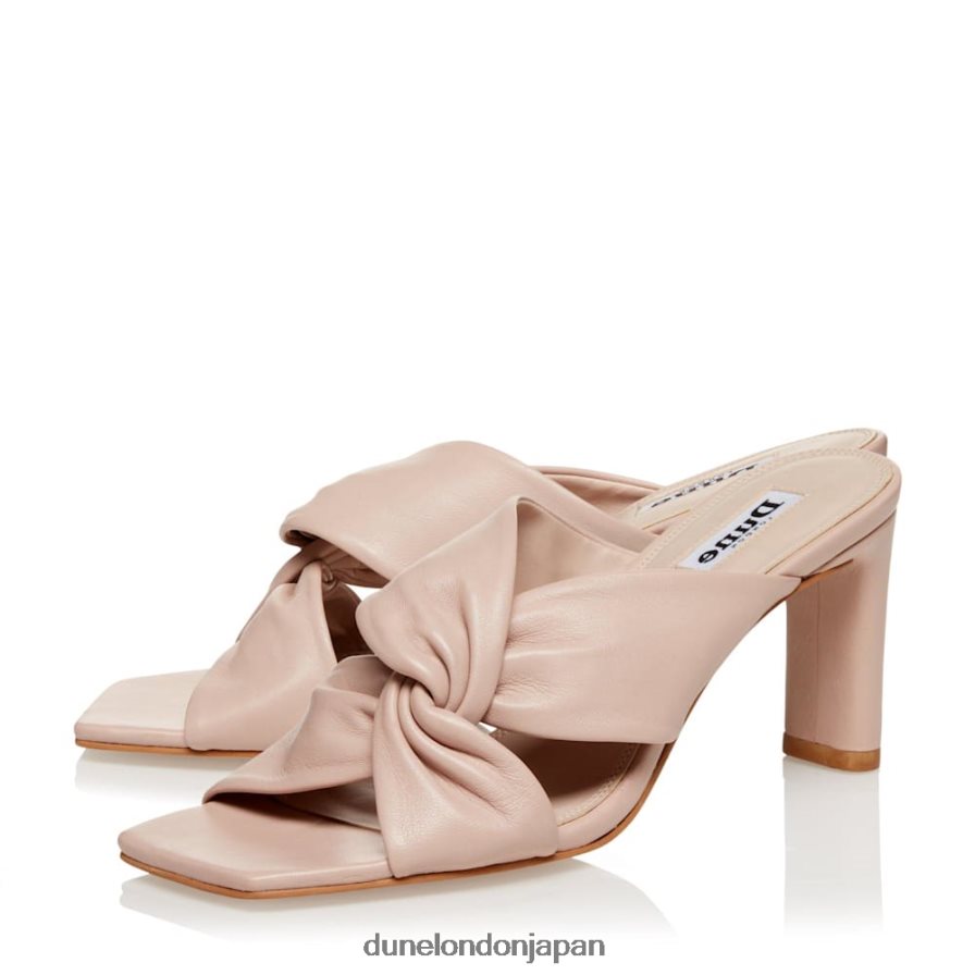 磁石 ツイストノットミュール 生成り 女性 Dune London 4JB82R439