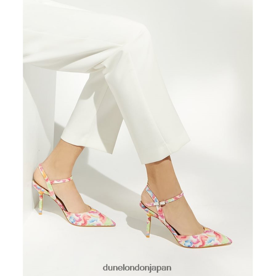 クラリス バックレスアンクルストラップコートシューズ マルチ 女性 Dune London 4JB82R447
