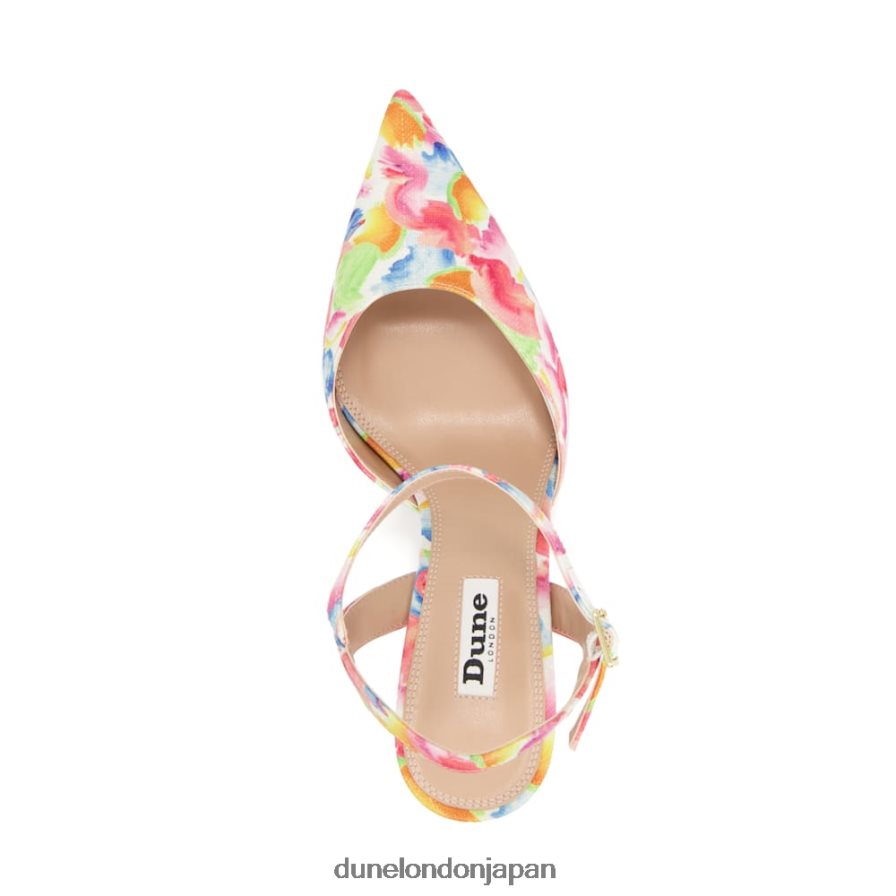 クラリス バックレスアンクルストラップコートシューズ マルチ 女性 Dune London 4JB82R447